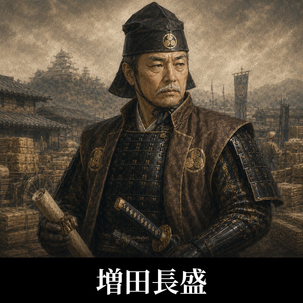増田長盛のイラスト