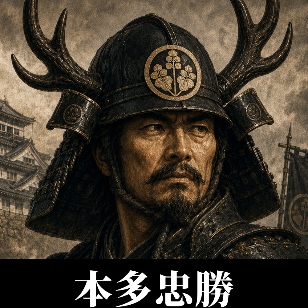 本多忠勝のイラスト