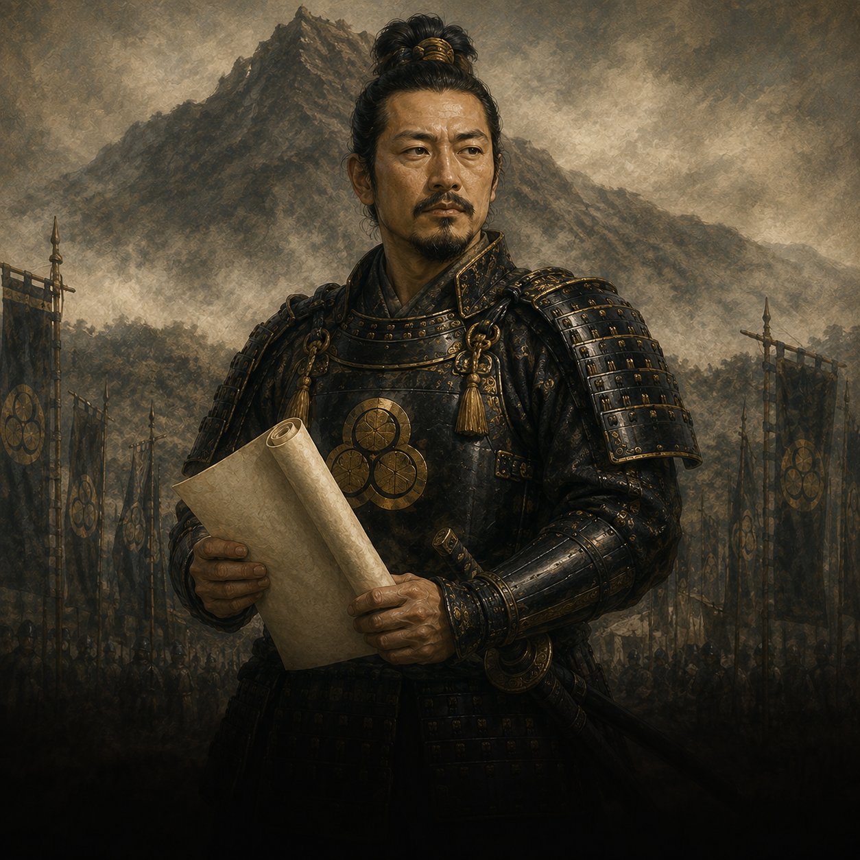 吉川広家のイラスト