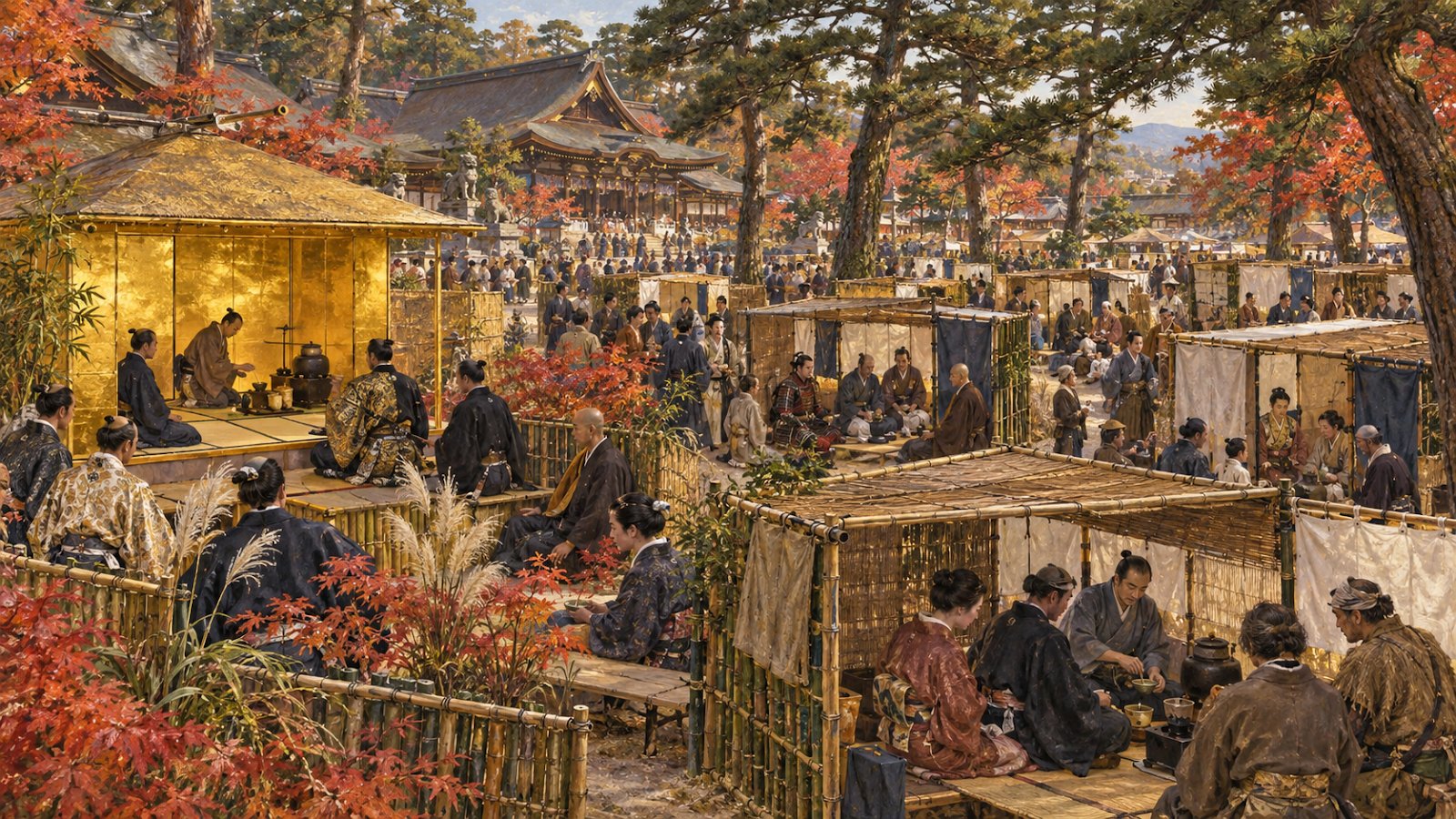 北野大茶湯のイラスト