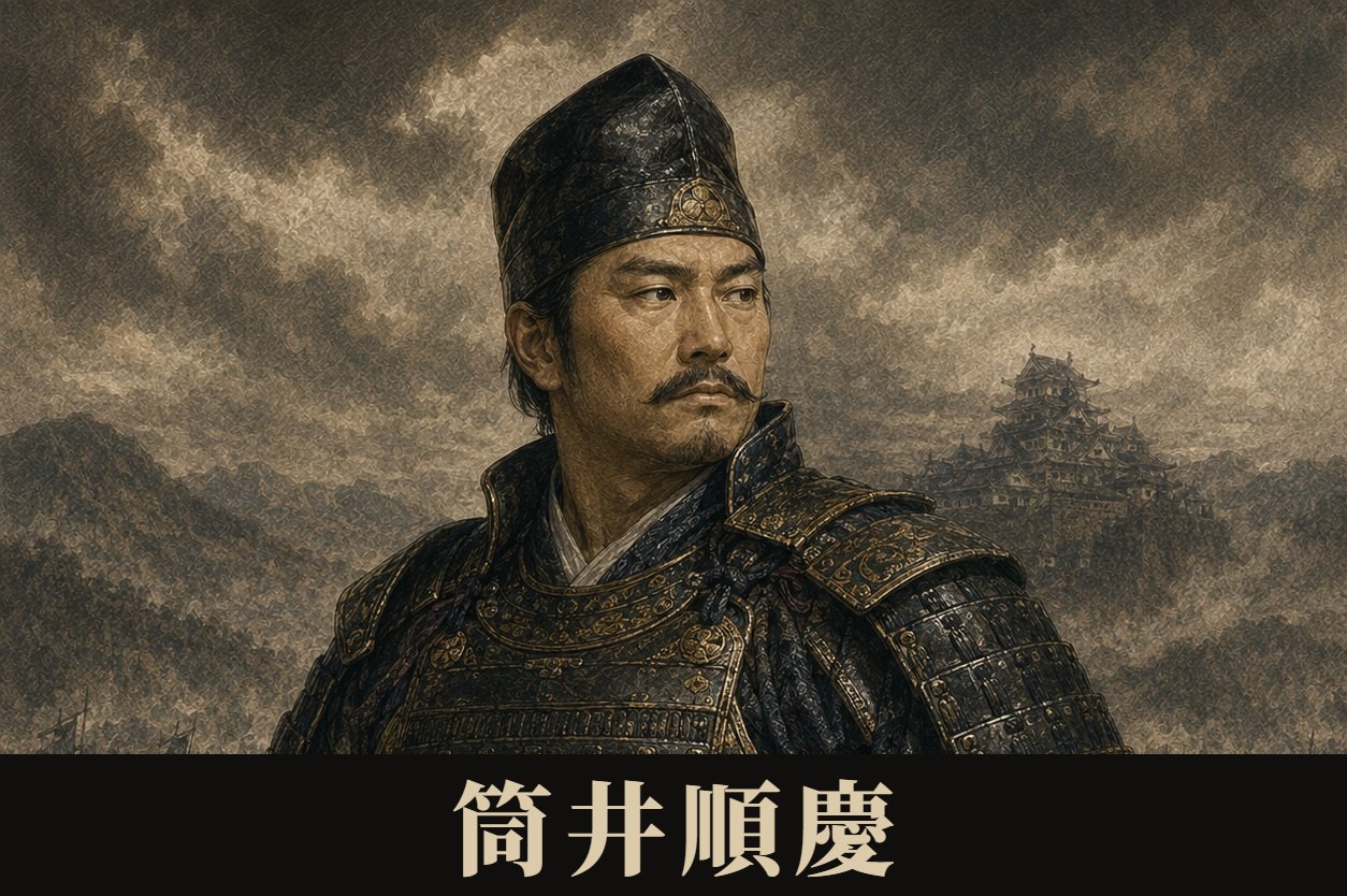 筒井順慶のイラスト