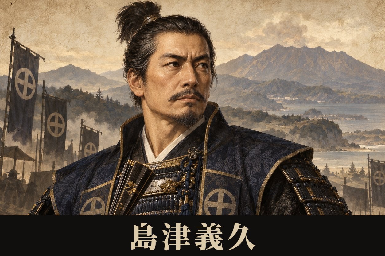 島津義久のイラスト