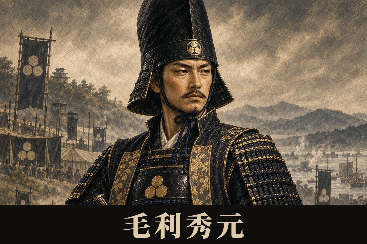 毛利秀元のイラスト