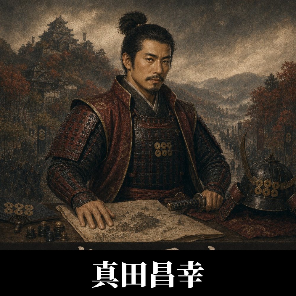 真田昌幸のイラスト