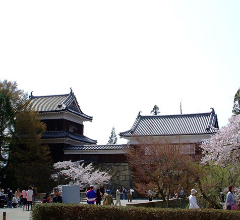 上田城の南櫓と北櫓