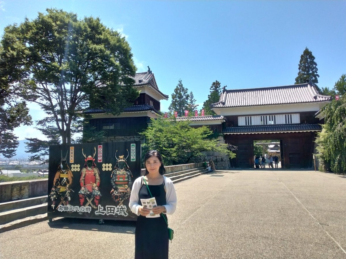 上田城跡の東虎口櫓門